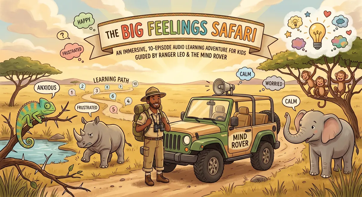 The Big Feelings Safari: An Audio Journey into Emotional Intelligence