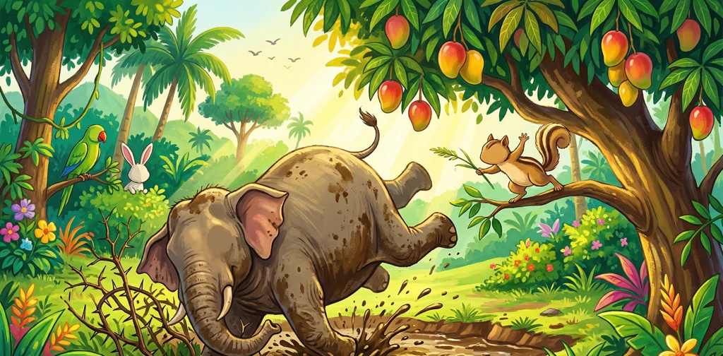 হাতি আর কাঠবিড়ালি