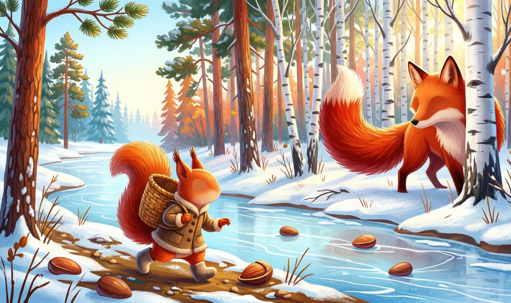 মিশা কাঠবিড়ালির গল্প