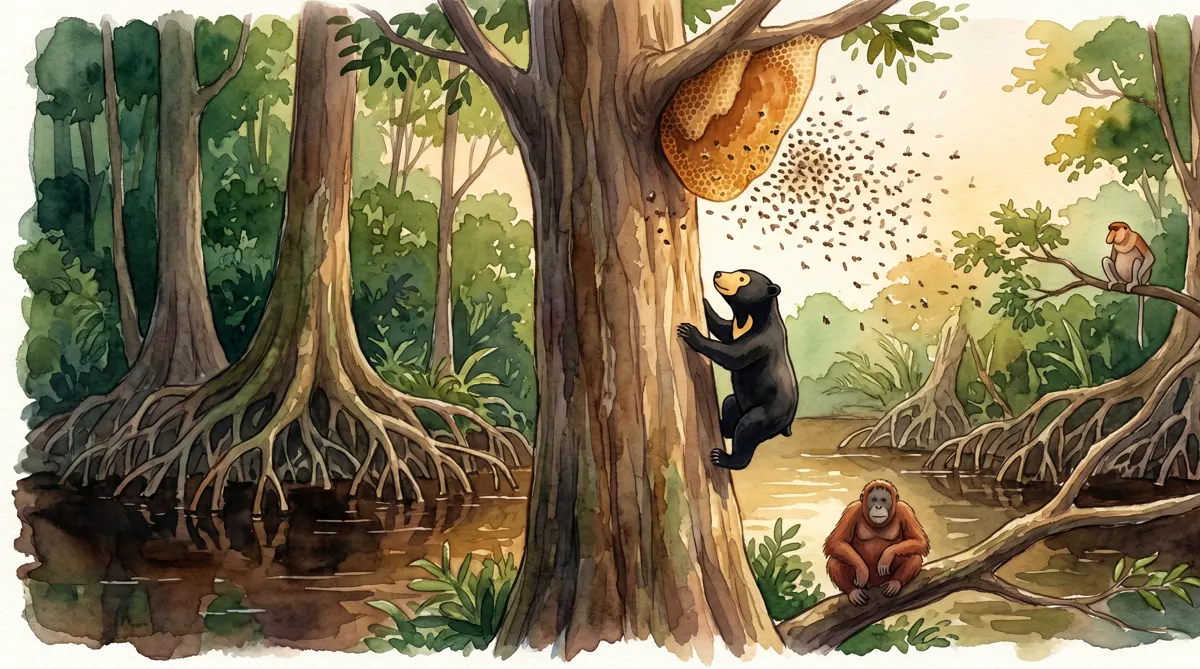 মিষ্টিভুক ভাল্লুক ভলুর মধুর বিপদ